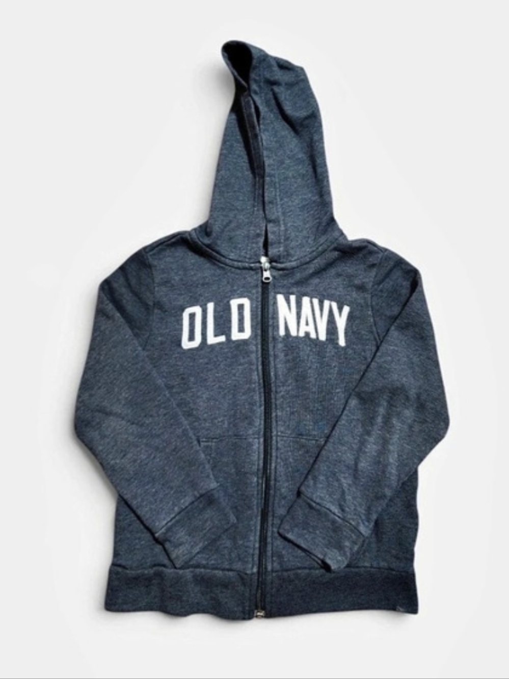 Old Navy Zip-Front Hoodies in Black & Blue